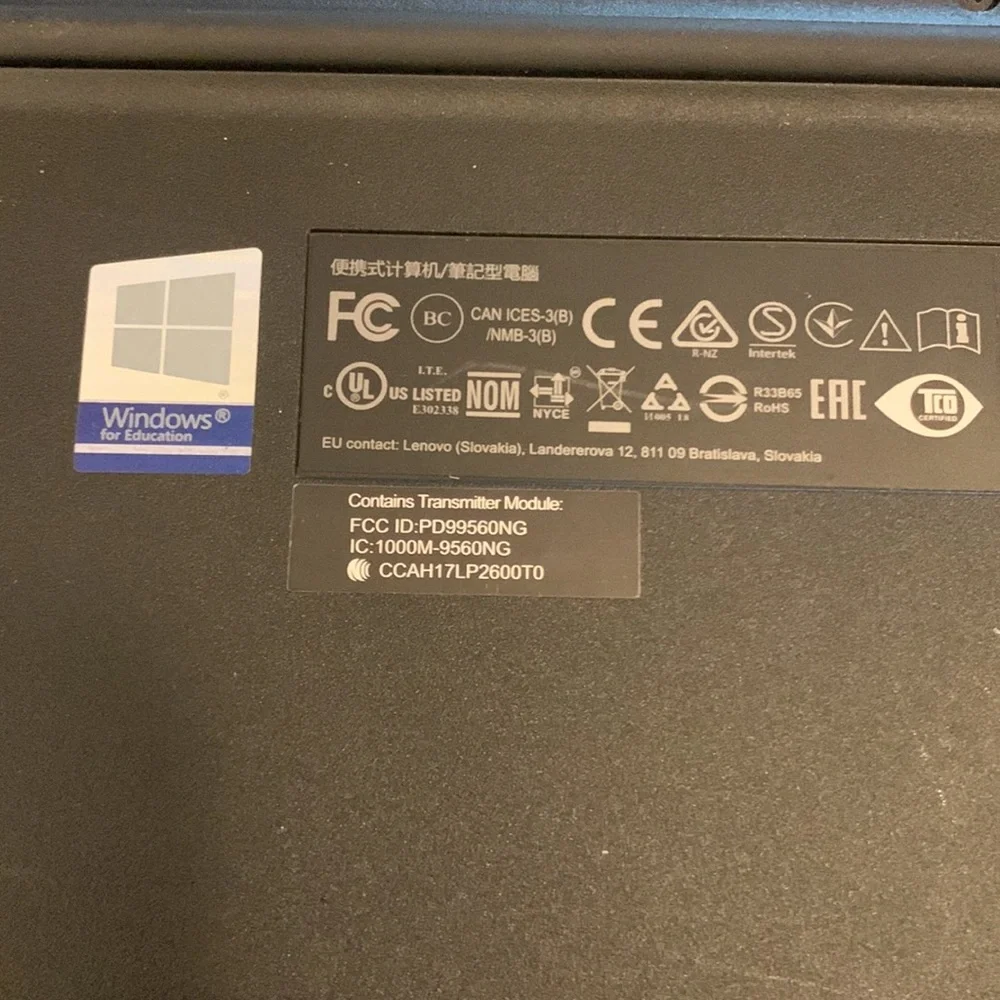 Lenovo 100E Chromebook 2ND Gen Laptop Computer